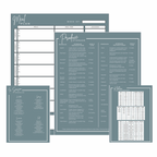 Meal Plan Magnet Set
