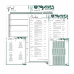 Meal Plan Magnet Set