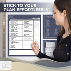 Navy Meal Plan Magnet Set