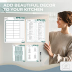 Greenery Meal Plan Magnet Set